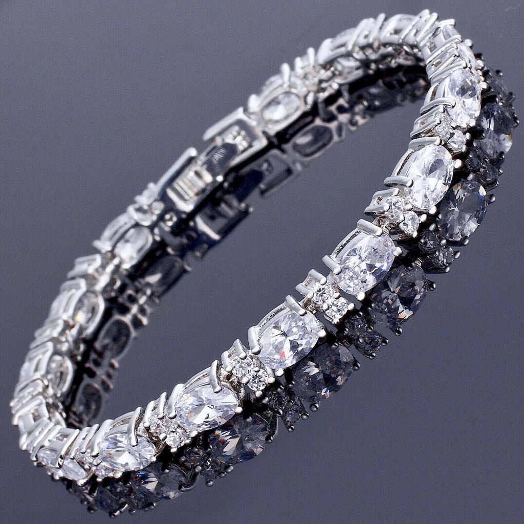 Wedding Jewelry - Cubic Zirconia Bridal Bracelet