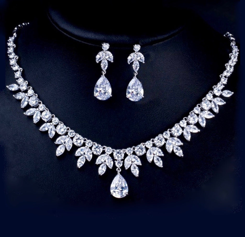 Bridal diamond jewelry sets Clearance