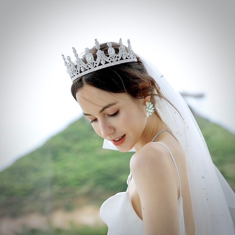 Wedding Hair Accessories - French Glamour Bridal Tiara