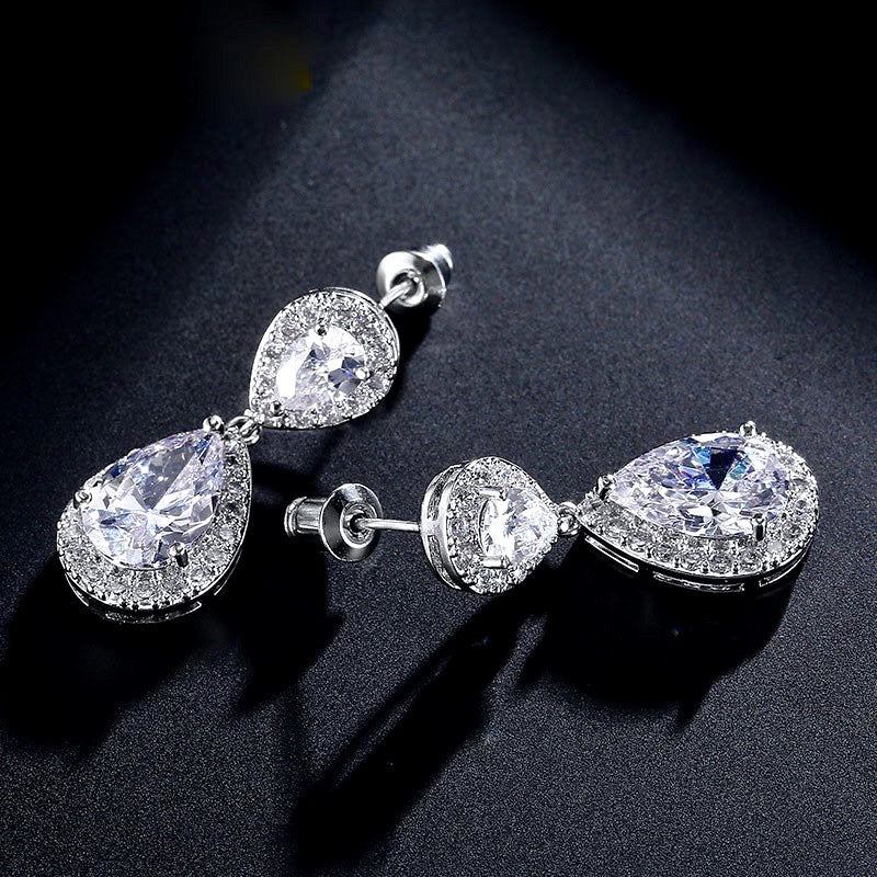 Wedding Jewelry - Cubic Zirconia Bridal Jewelry Set