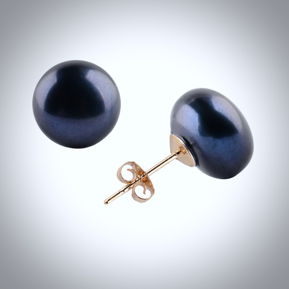 "Mabel" - Freshwater Pearl Stud Earrings - More Colors Available