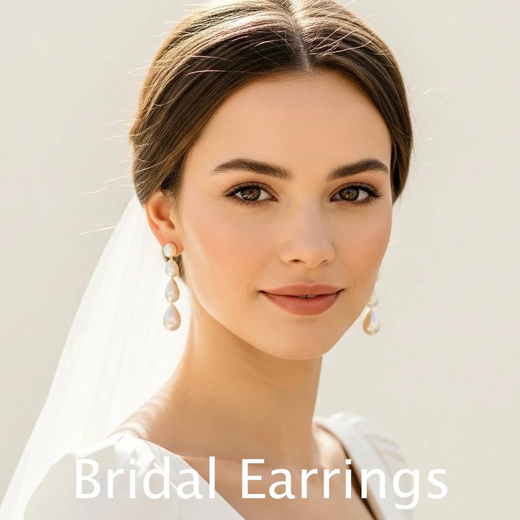 How to Choose Your Wedding Day Earrings: Match Your Dress, Accessories & Wedding Theme