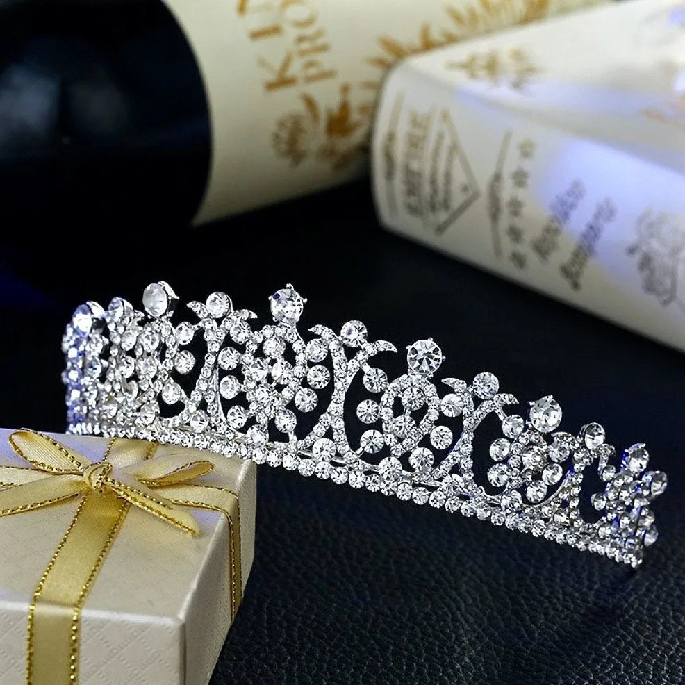 Bridal Hair Accessories - Wedding Crystal Tiara