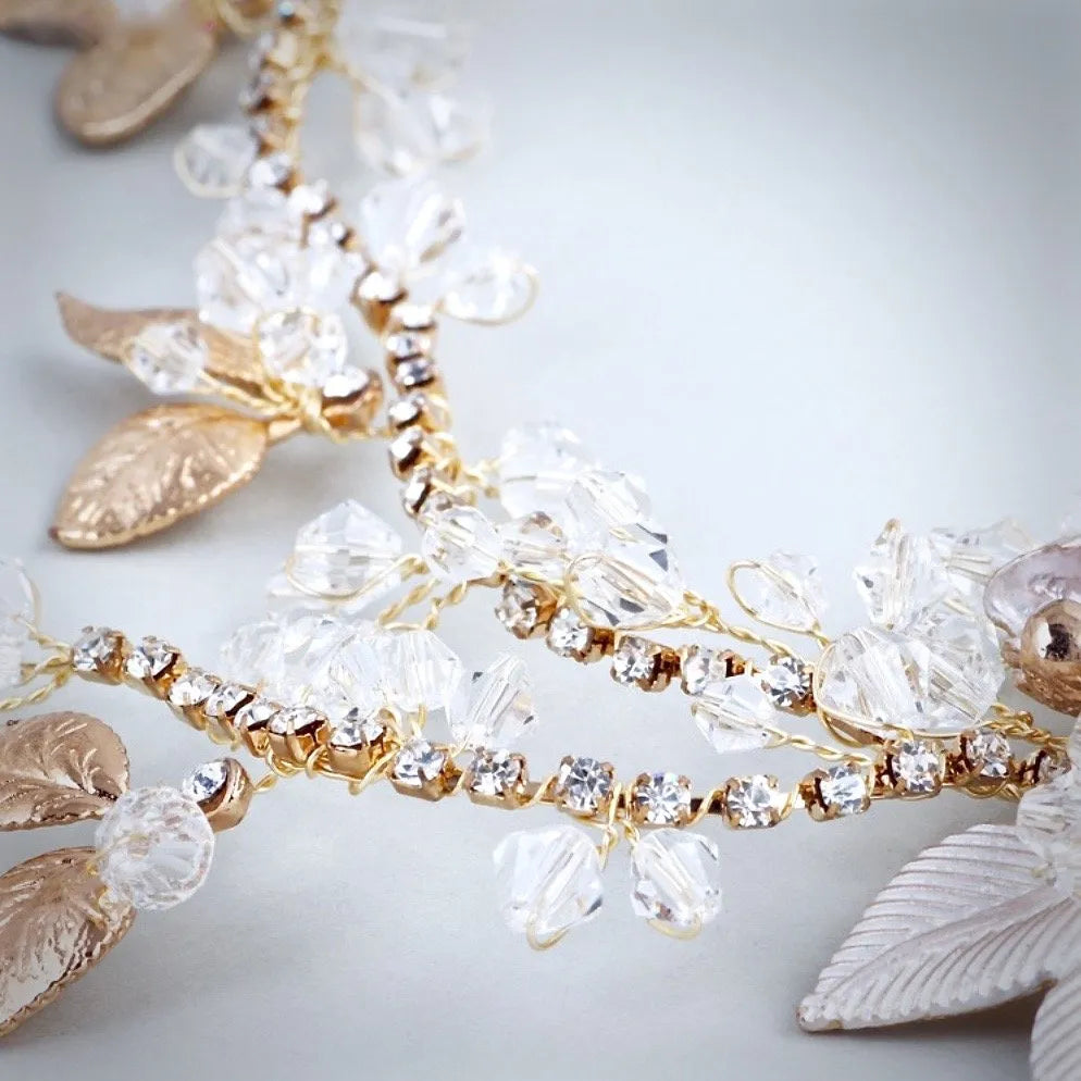 Wedding Hair Accessories - Pearl and Crystal Bridal Hair Comb - Available in Gold and Silver