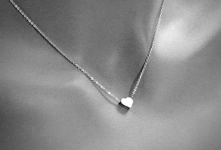 "Viola" - Mixed Metal Three Hearts Bridesmaids Necklace