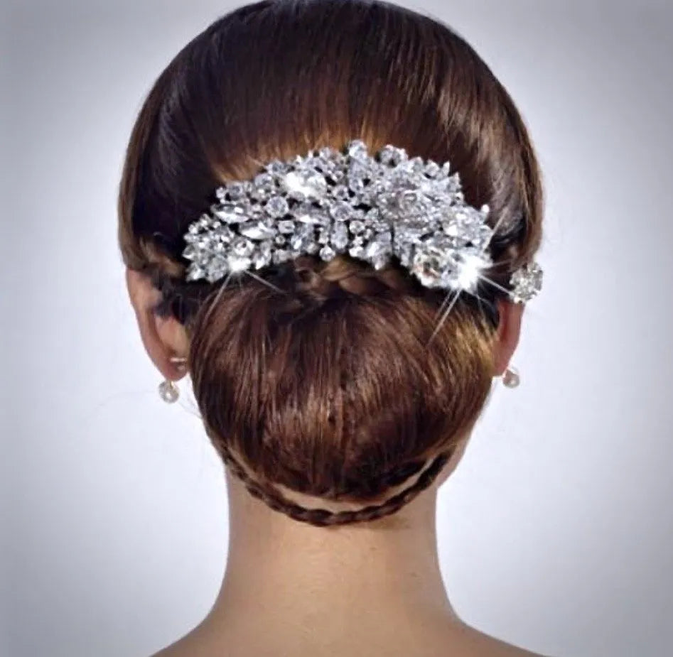 Wedding Hair Accessories - Austrian Crystal Bridal Hair Comb