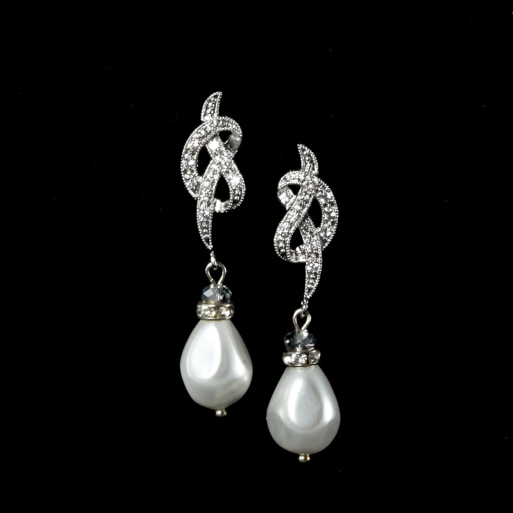 Pearl Wedding Jewelry - Freshwater Pearl Bridal 3-Piece Jewelry Set