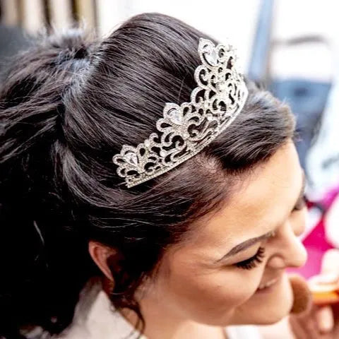 "Ellena" - Wedding Cubic Zirconia Tiara