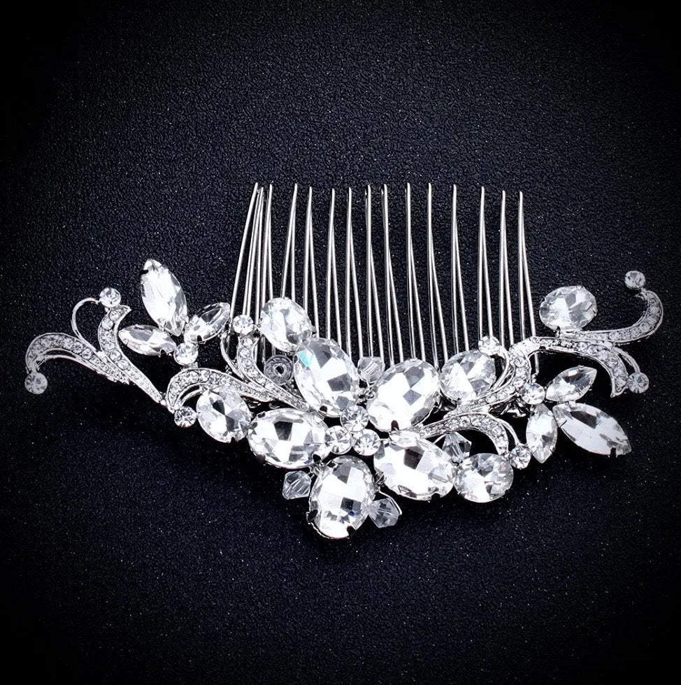 "Sarah" - Austrian Crystal Hair Comb