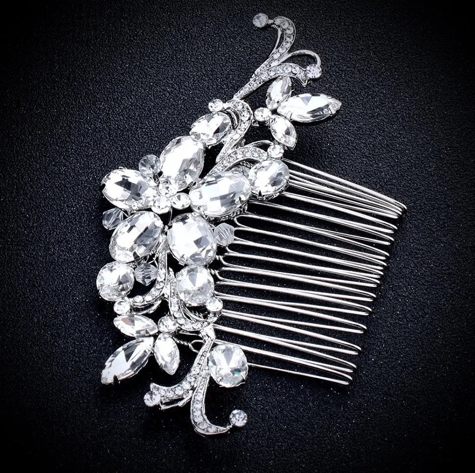 "Sarah" - Austrian Crystal Hair Comb