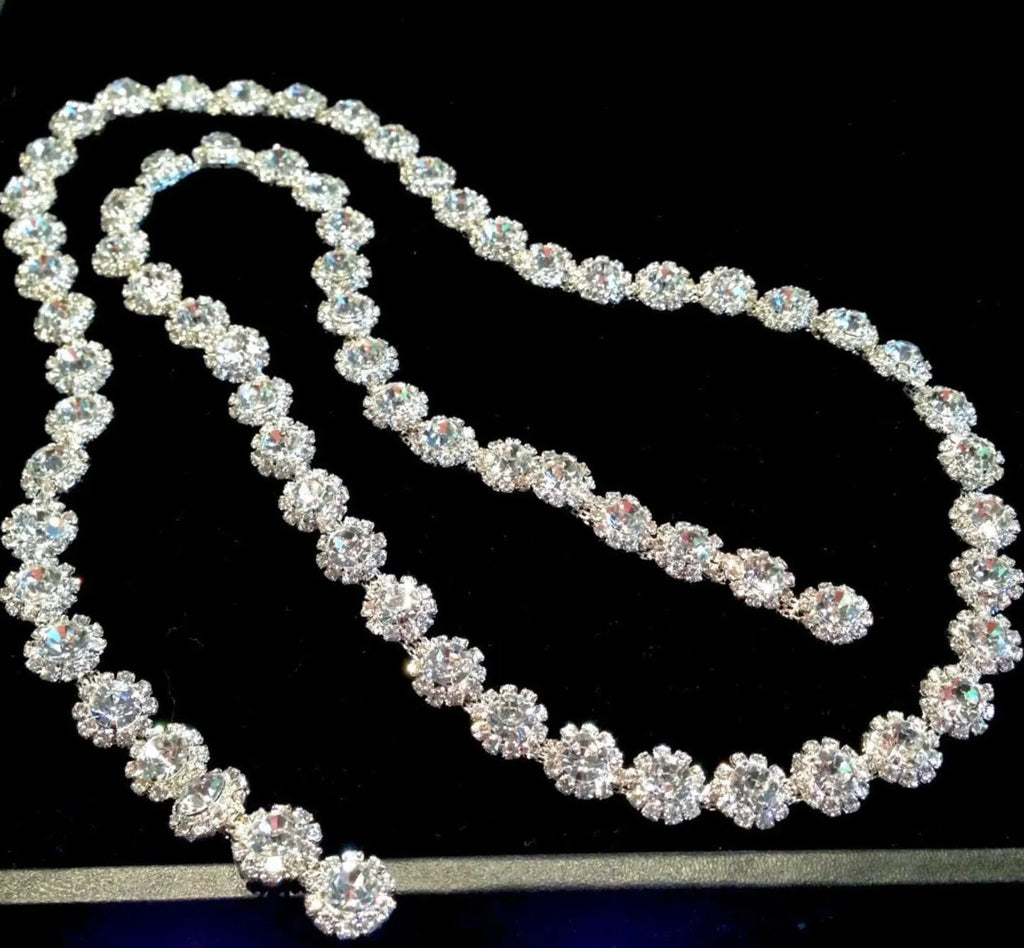 Wedding Accessories - Crystal Bridal Belt - Available in Silver and Rose Gold