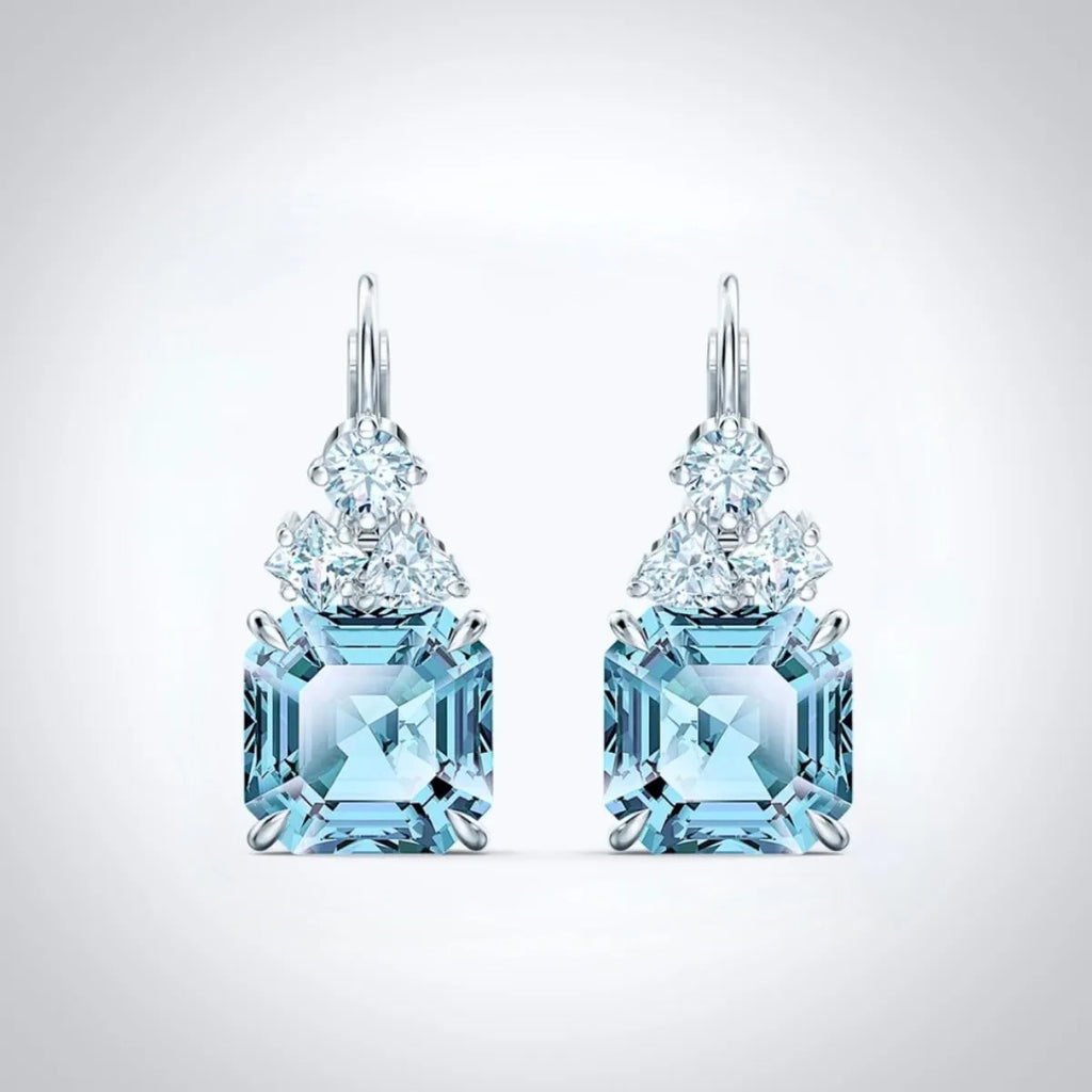 Wedding Jewelry - Aqua Blue Bridal Jewelry Set