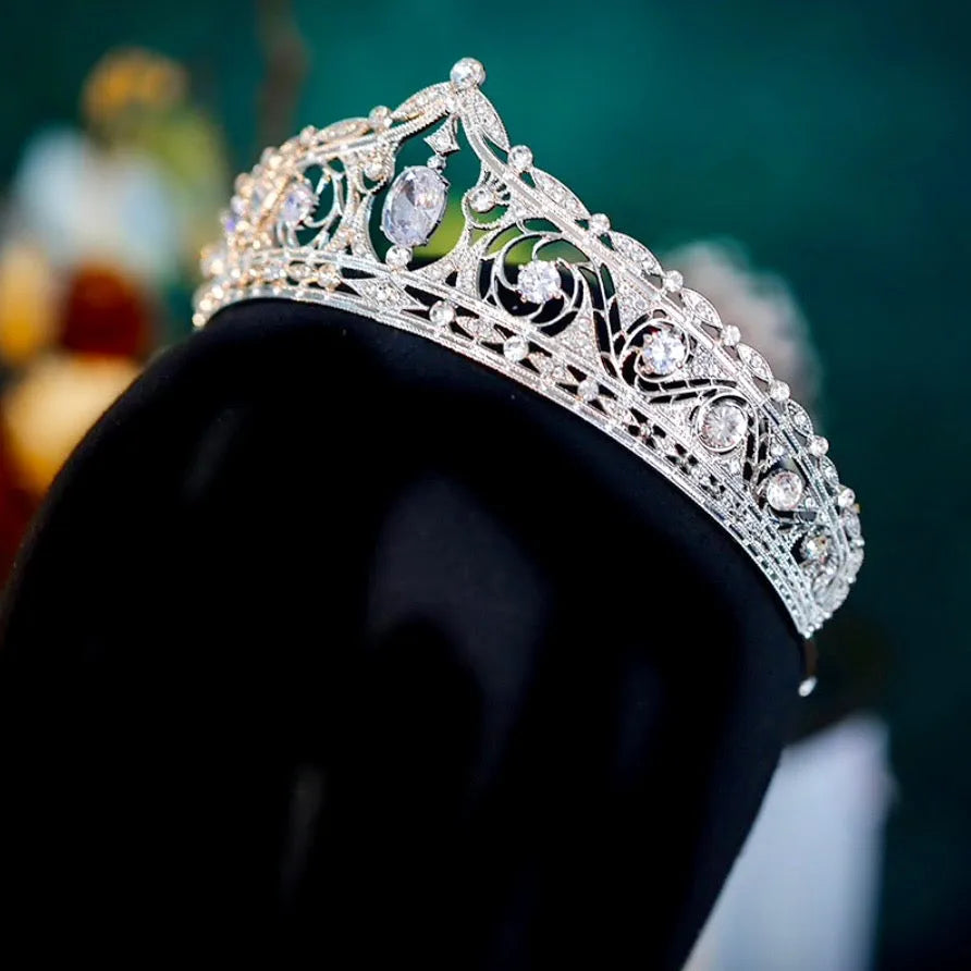 Wedding Hair Accessories - Royal Glamour Bridal Tiara