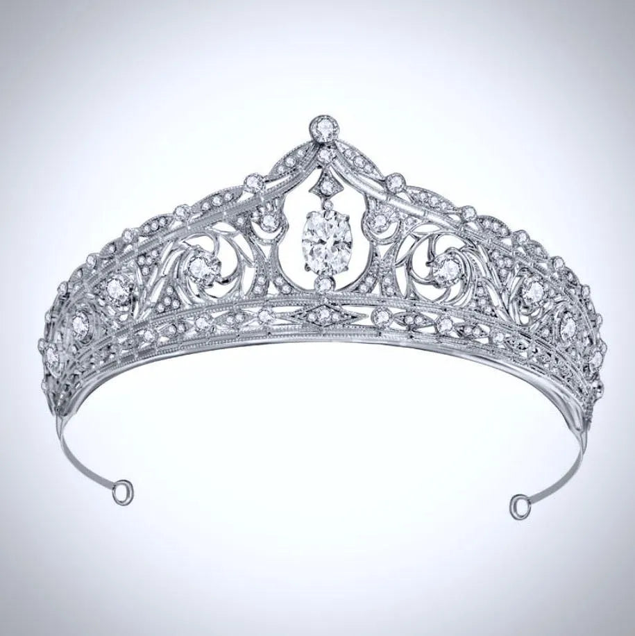 Wedding Hair Accessories - Royal Glamour Bridal Tiara