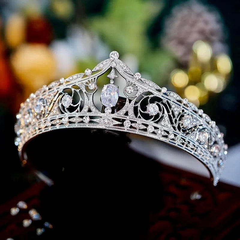 Wedding Hair Accessories - Royal Glamour Bridal Tiara