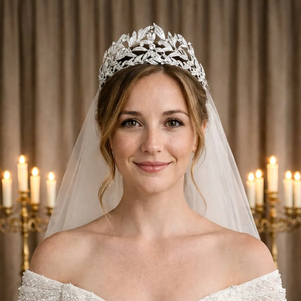 BEL AIRE BRIDAL CRYSTAL SIDE TIARA NWOT Tiaras — Bel Aire Bridal main image 4