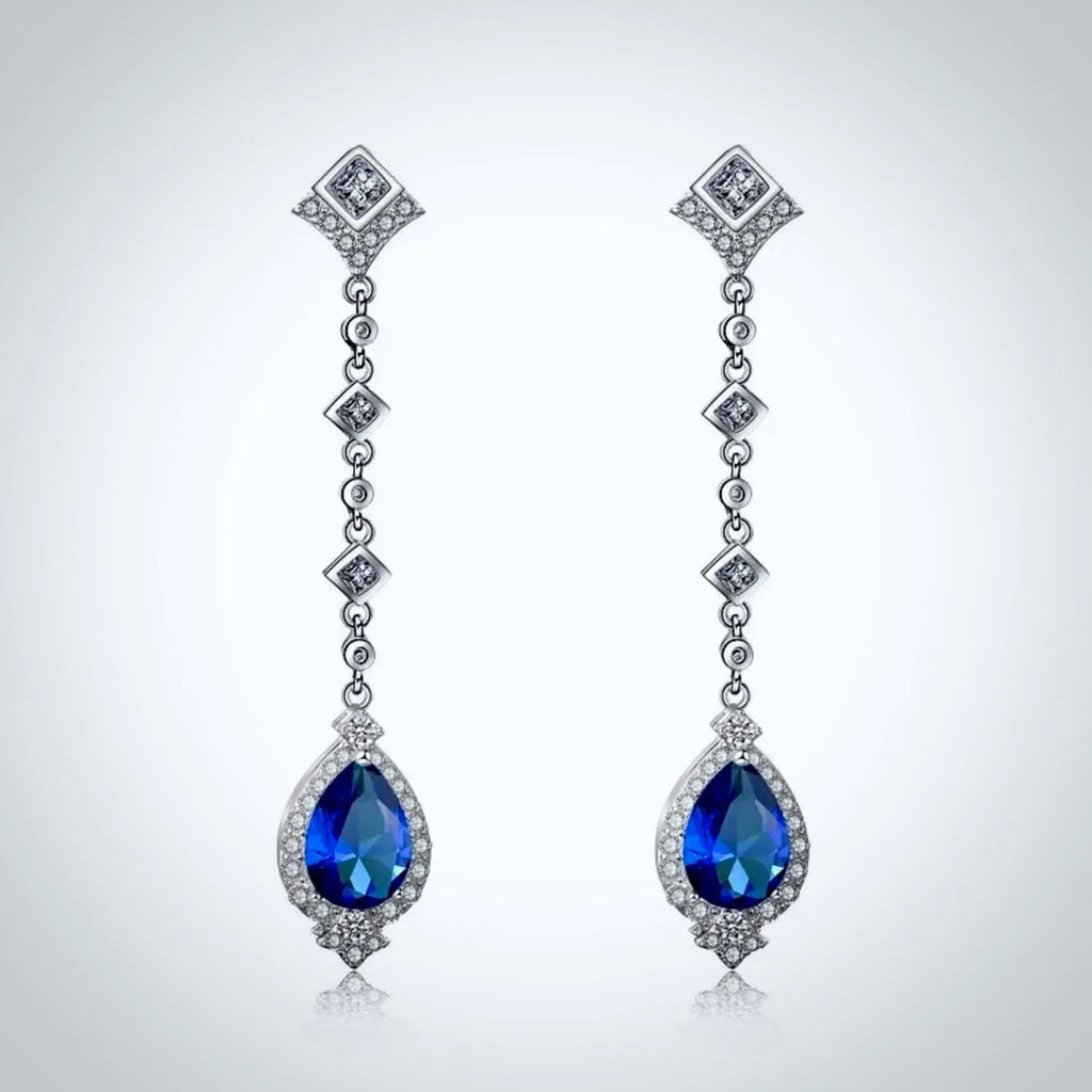 Wedding Jewelry - Cubic Zirconia Bridal Earrings - More Colors