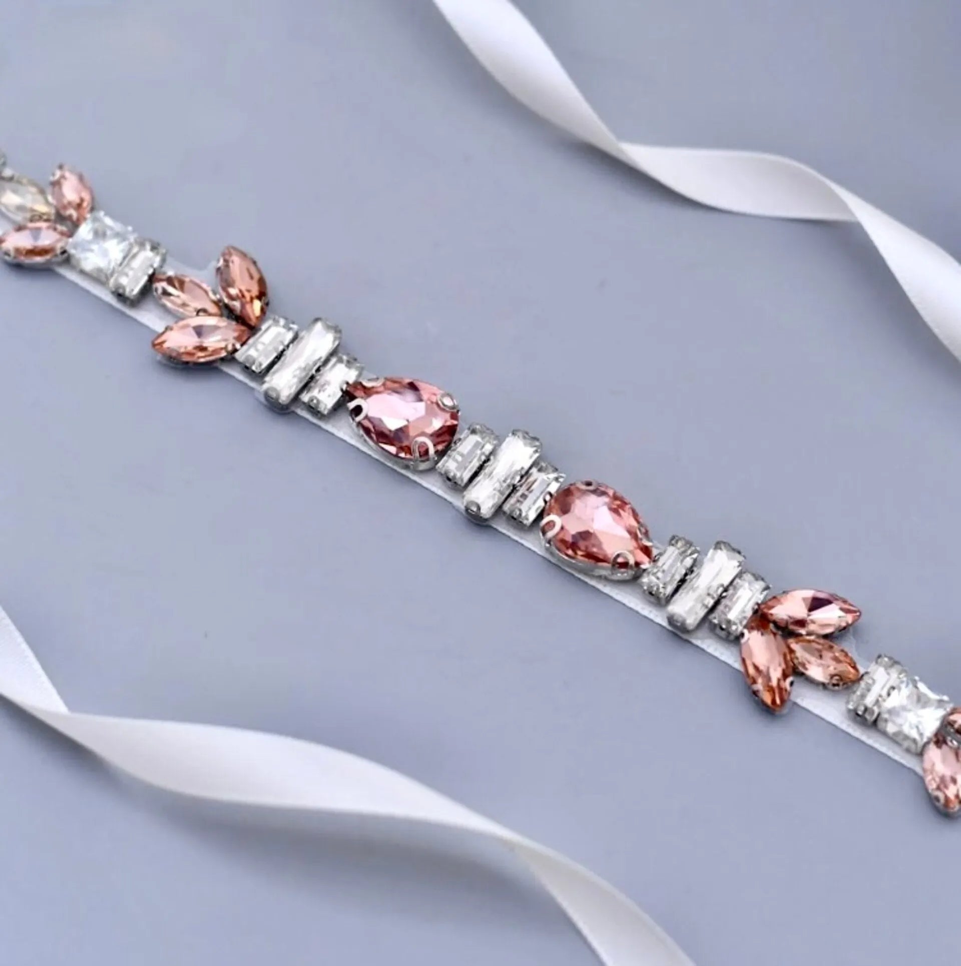 Wedding Dress Belts & Bridal Belts | Elegant Crystal & Pearl Designs |  ADORA by Simona