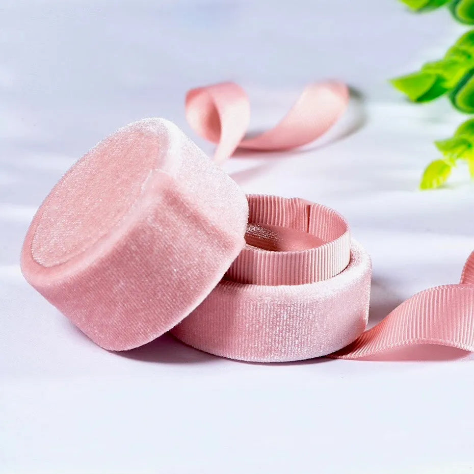 Wedding Accessories - Velvet Ring Box - More Colors Available