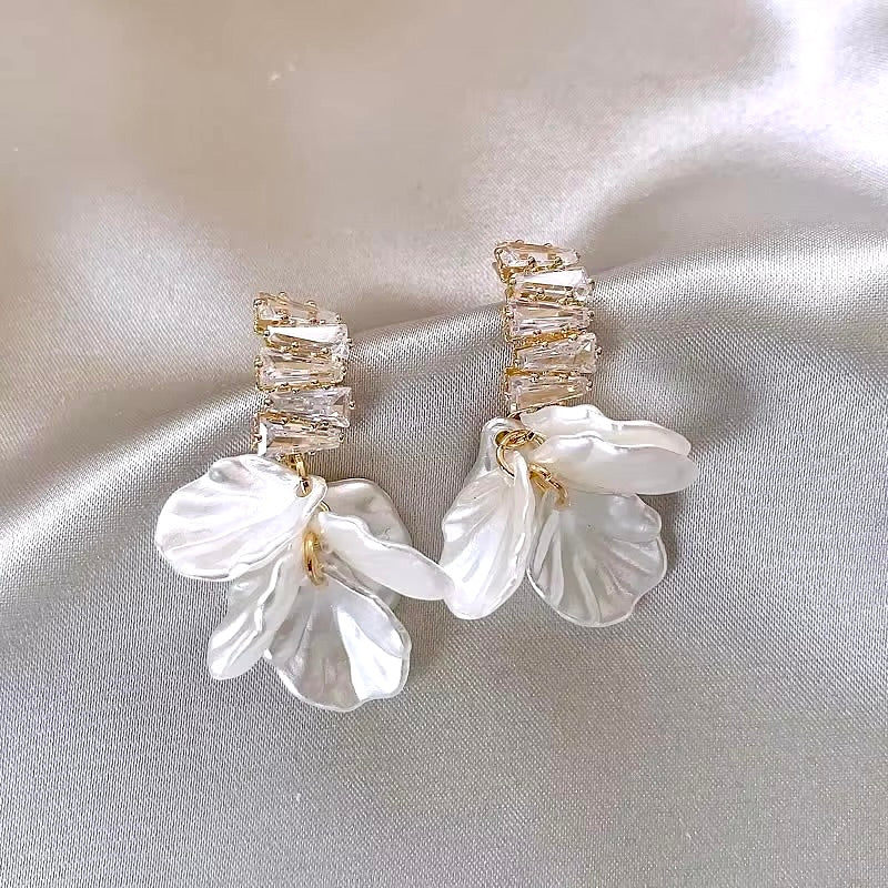 Wedding Jewelry - Bohemian Gold Bridal Earrings