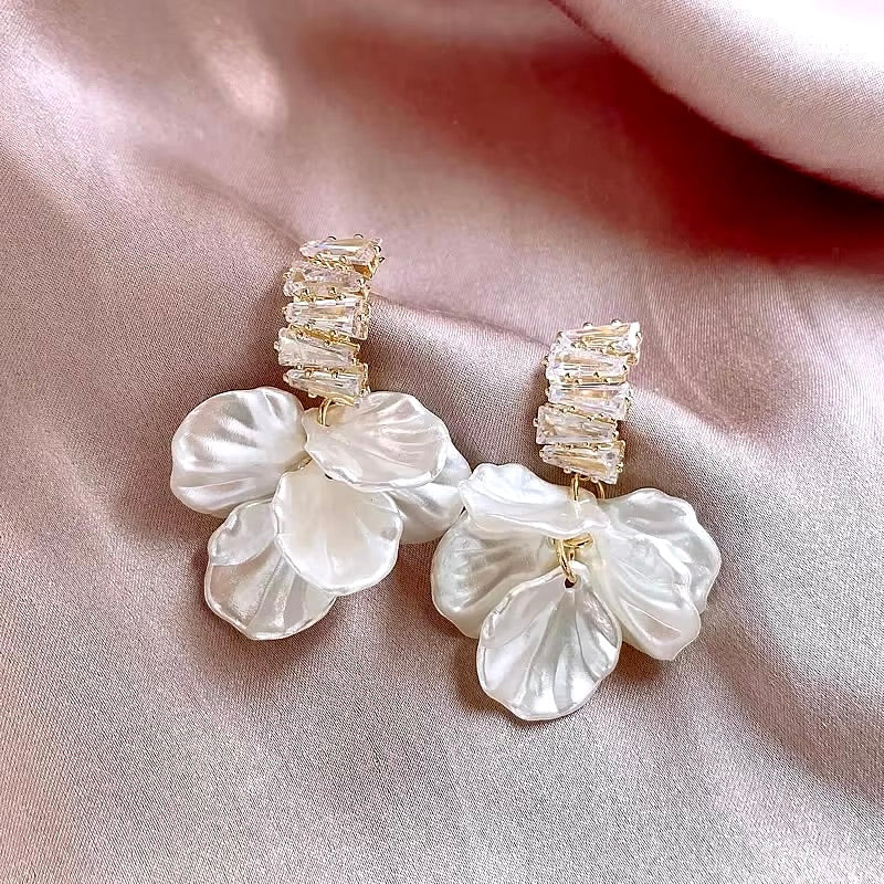 Wedding Jewelry - Bohemian Gold Bridal Earrings