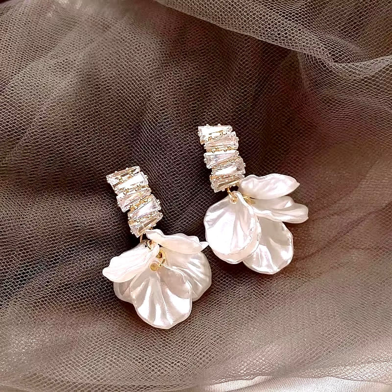 Wedding Jewelry - Bohemian Gold Bridal Earrings