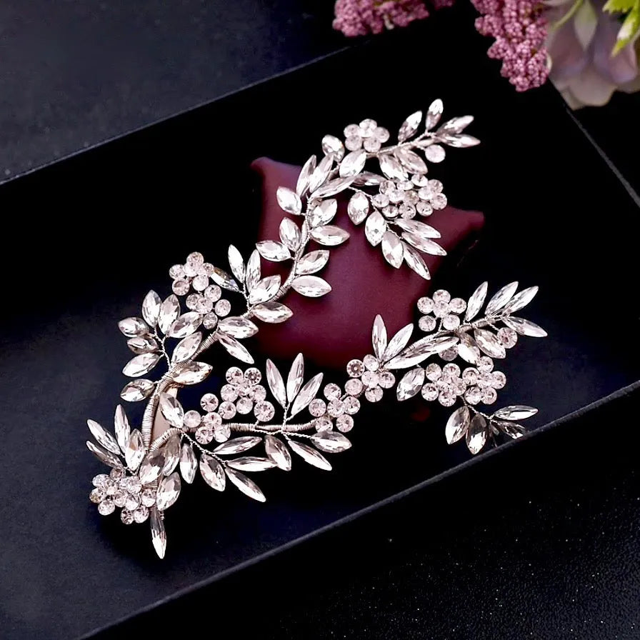 Wedding Hair Accessories - Crystal Bridal Hair Clip/Vine