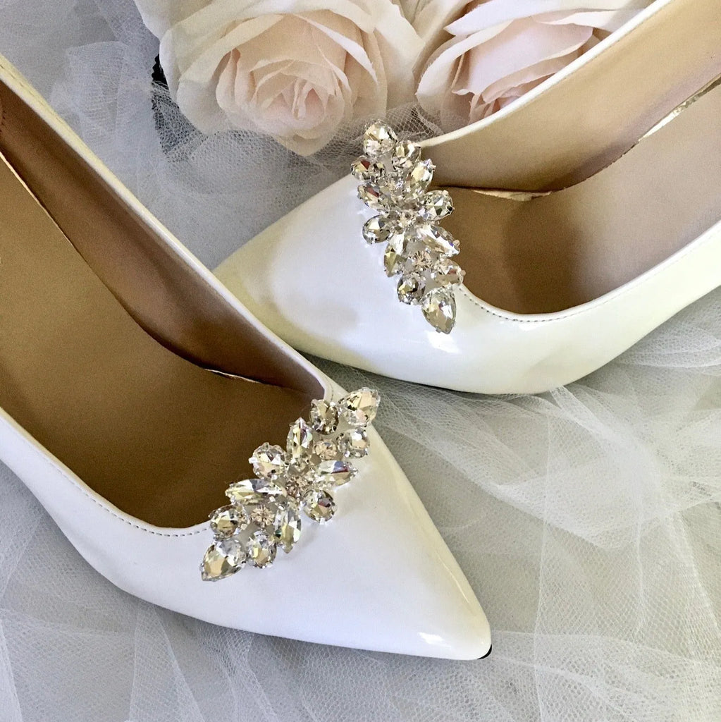 Wedding Accessories - Crystal Bridal Shoe Clips