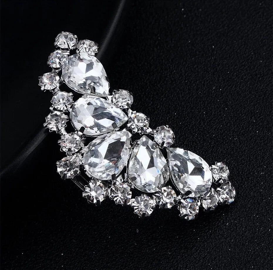 Wedding Accessories - Crystal Bridal Shoe Clips