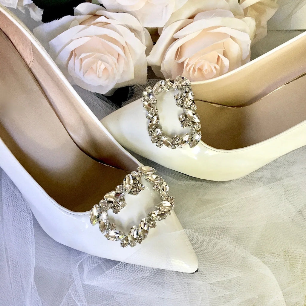 Wedding Accessories - Crystal Bridal Shoe Clips