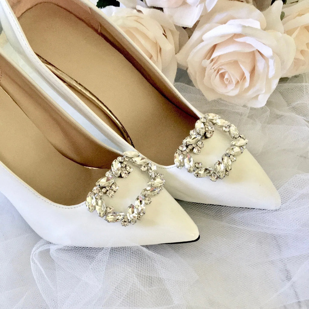 Wedding Accessories - Crystal Bridal Shoe Clips