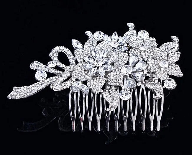 Wedding Hair Accessories - Crystal Bridal Hair Comb
