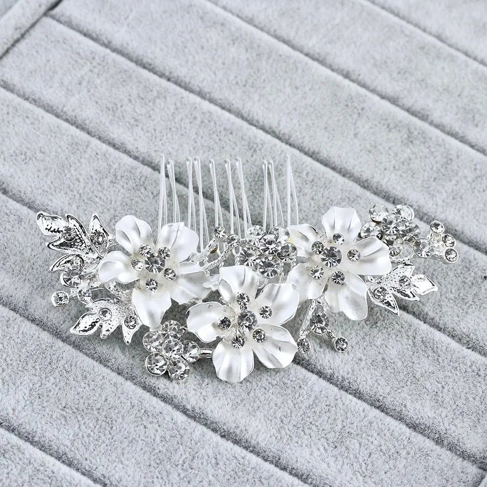 Wedding Hair Accessories - Crystal Bridal Hair Comb - Available in Gold and Silver