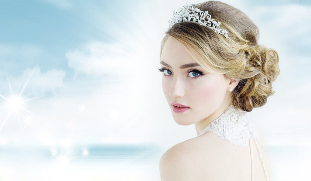 Wedding Jewelry & Accessories - Jewelry for Brides -  Bracelets Earrings Tiaras Veils Garters and More