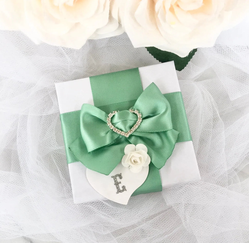Wedding Accessories - Personalized Bridal Party Gift Box - More Colors Available