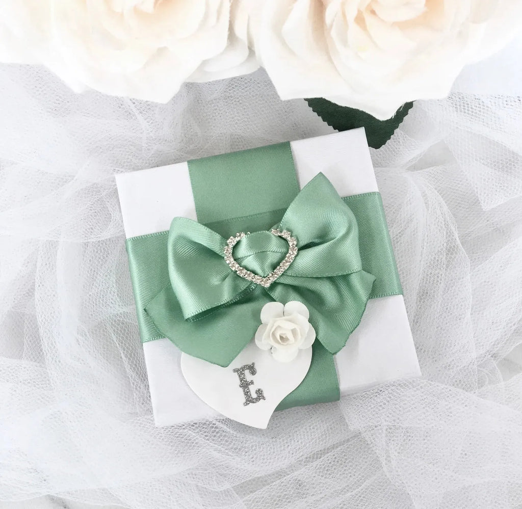 Wedding Accessories - Personalized Bridal Party Gift Box - More Colors Available