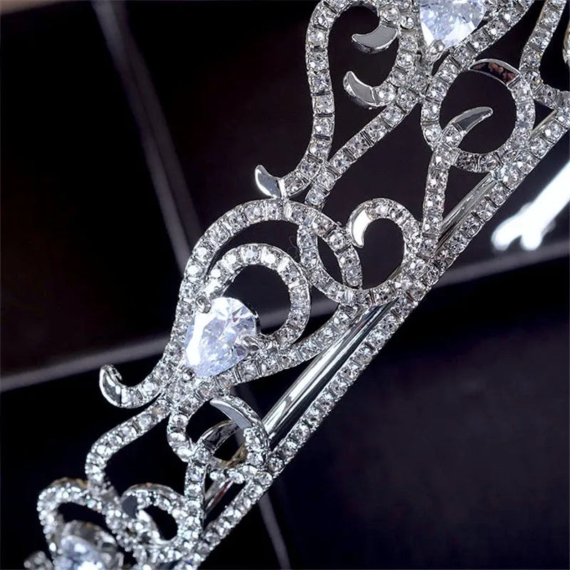 "Brielle" - Crystal Bridal Tiara 