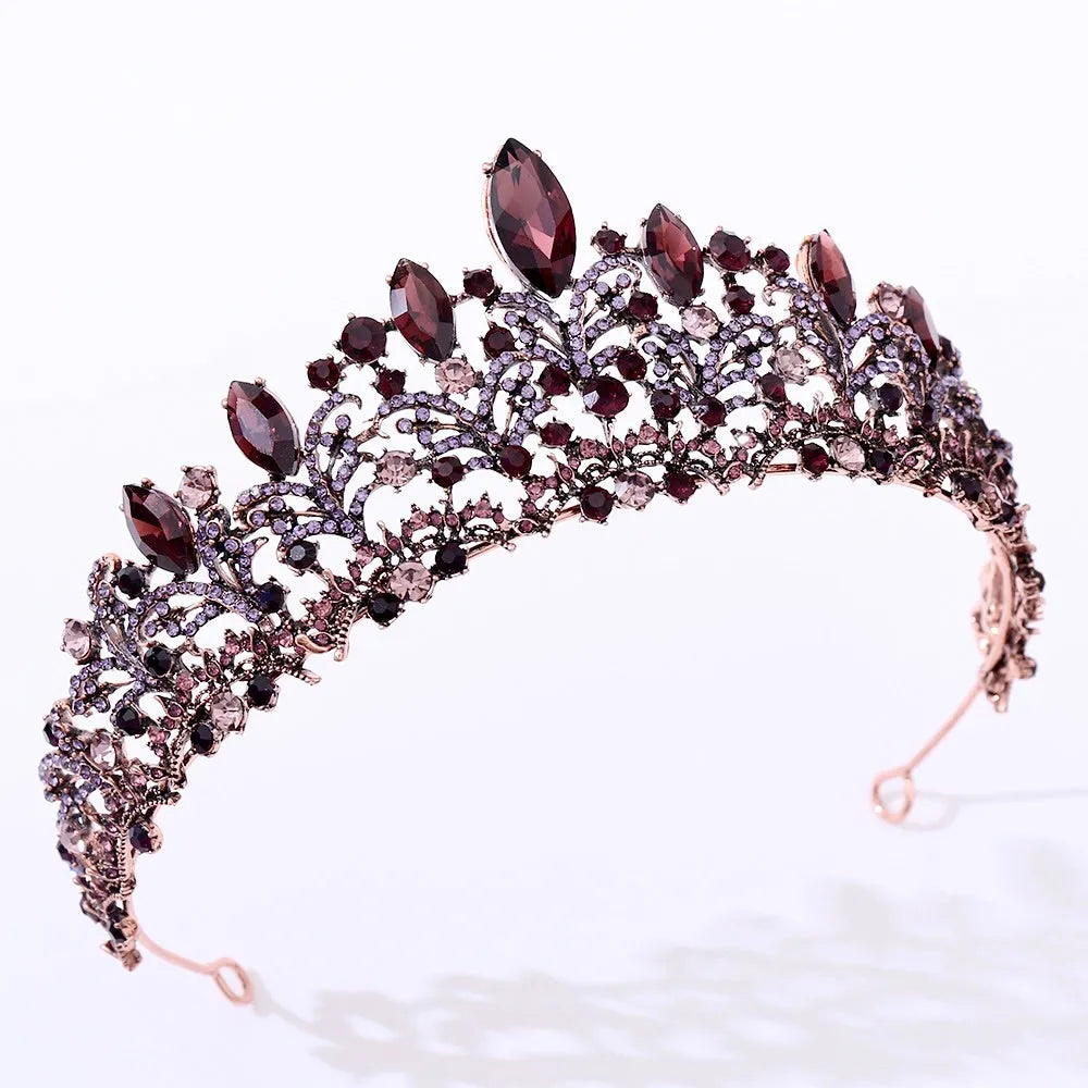 Wedding Hair Accessories - Victorian Gothic Bridal Tiara - Available in Rose Gold, Silver and Yellow Gold