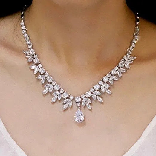 Wedding Jewelry - Cubic Zirconia Bridal Jewelry Set