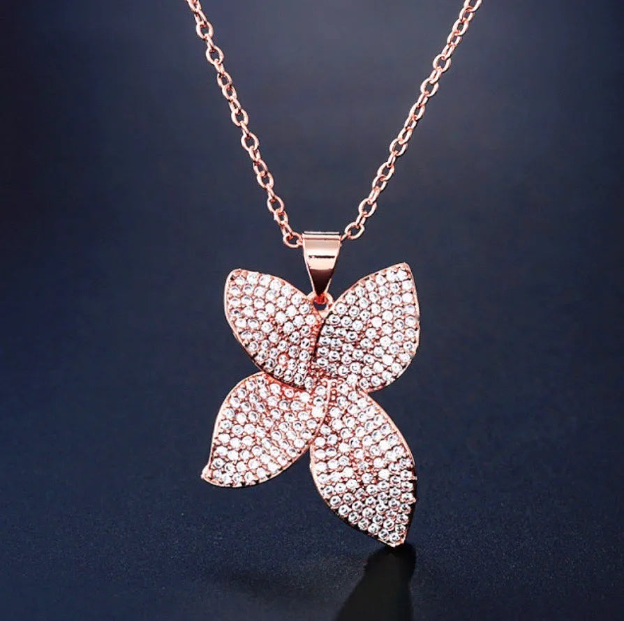  Wedding Jewelry - Cubic Zirconia Bridal Jewelry Set - Available in Silver, Rose Gold and Yellow Gold