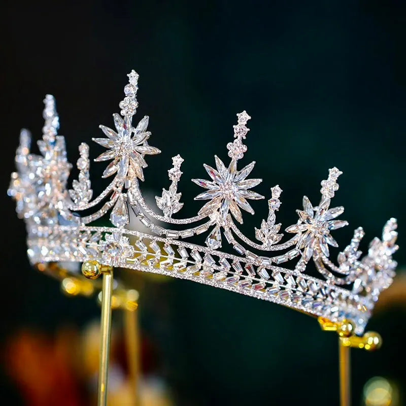 Wedding Hair Accessories - Cubic Zirconia Bridal Tiara
