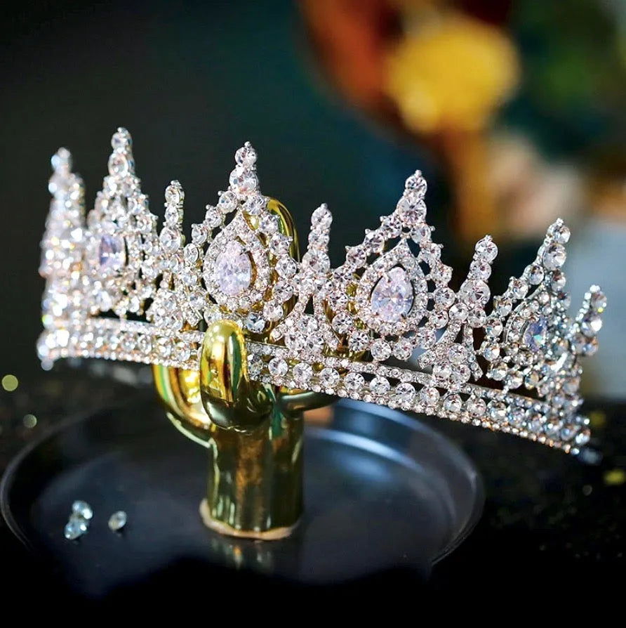 Wedding Hair Accessories - Royal Glamour Bridal Tiara