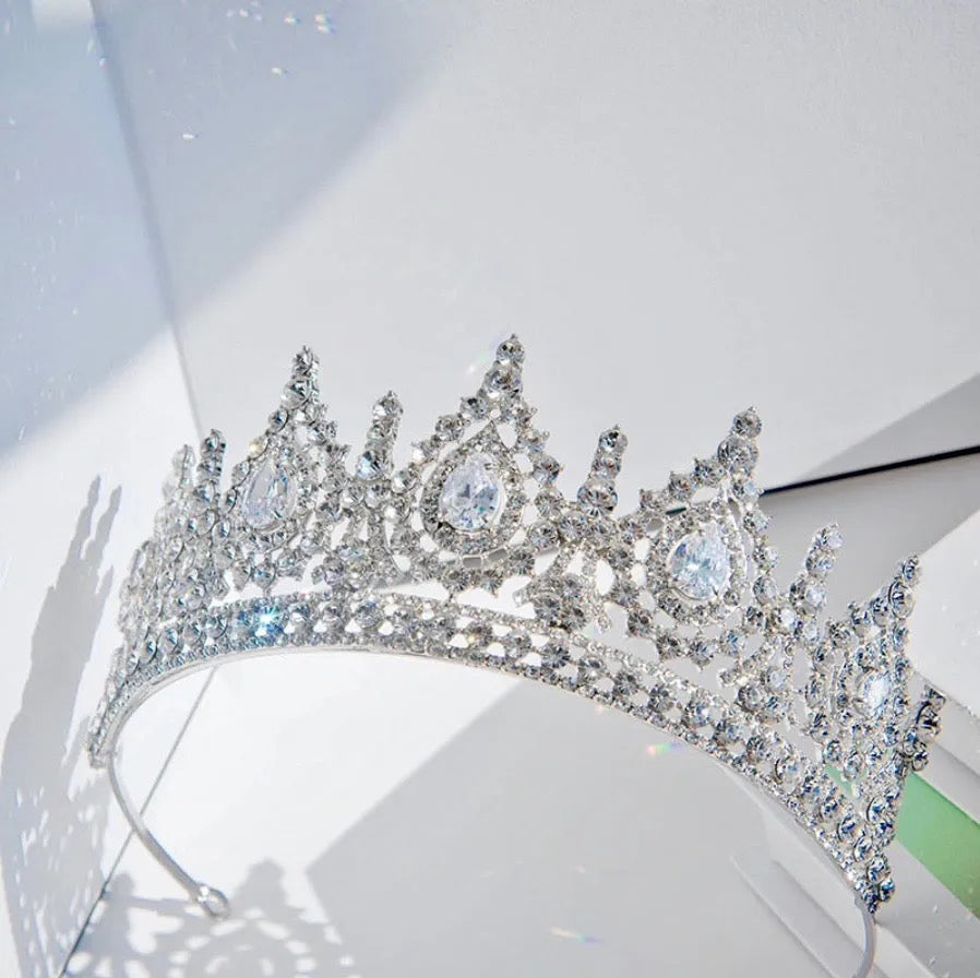 Wedding Hair Accessories - Royal Glamour Bridal Tiara