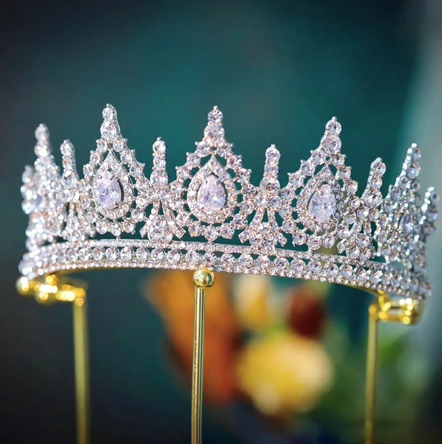 Wedding Hair Accessories - Royal Glamour Bridal Tiara