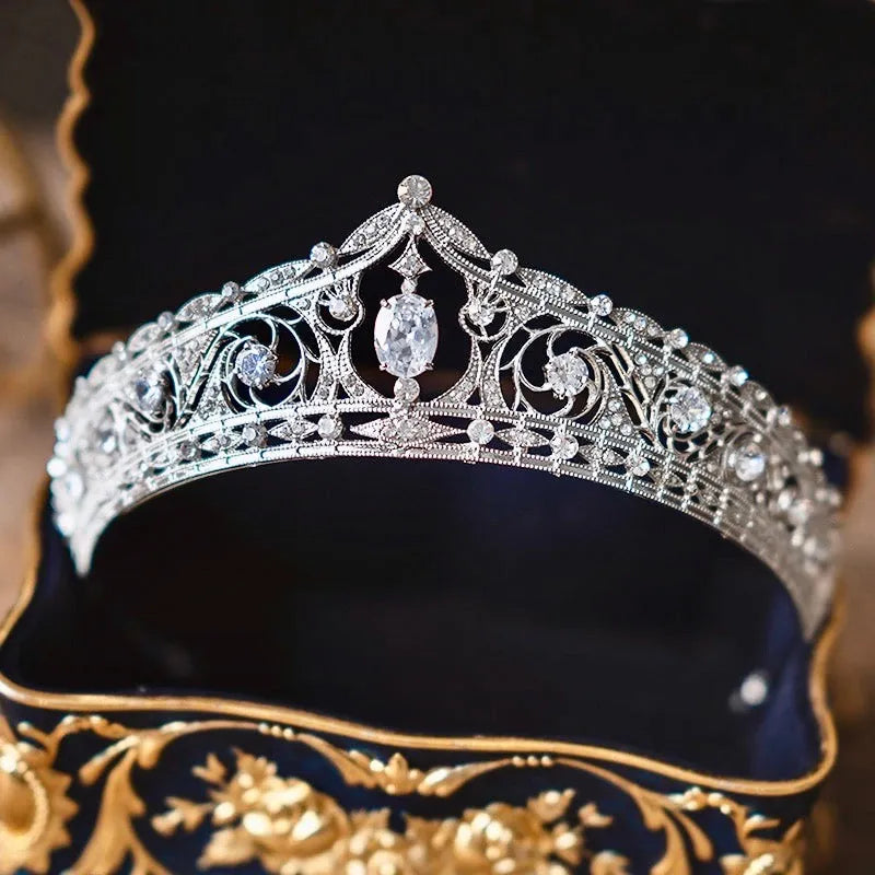 Wedding Hair Accessories - Royal Glamour Bridal Tiara