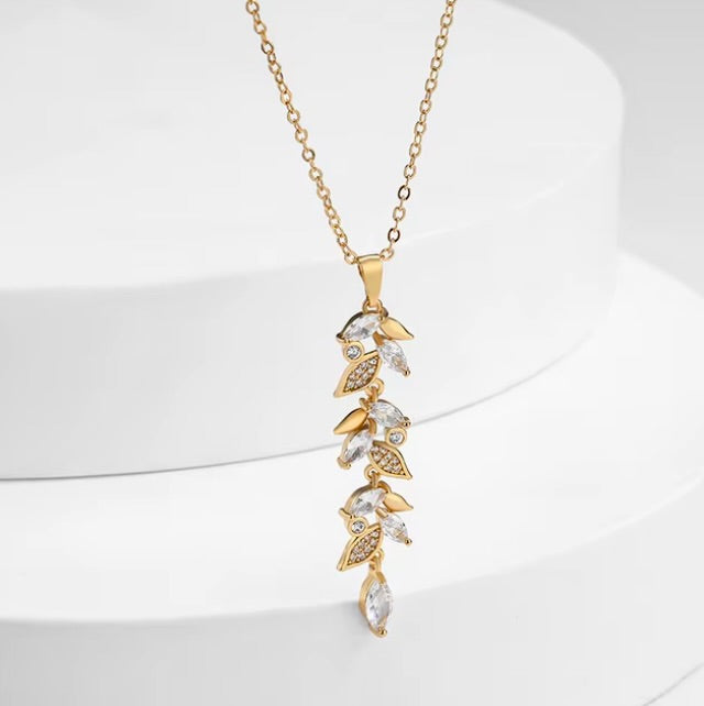 Wedding Jewelry - Cubic Zirconia Bridal Jewelry Set - Available in Silver and Gold