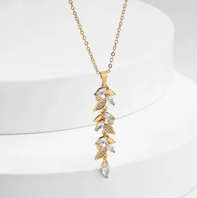 Wedding Jewelry - Cubic Zirconia Bridal Jewelry Set - Available in Silver and Gold