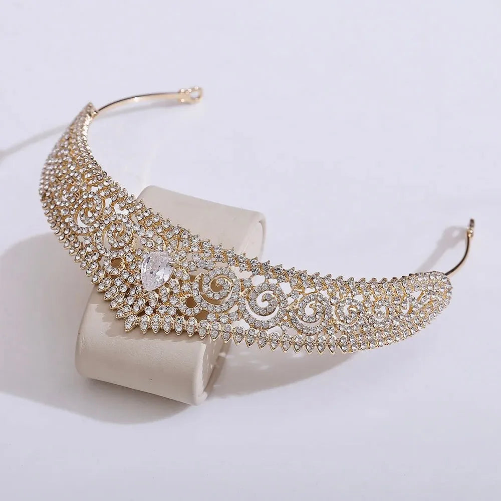 Wedding Hair Accessories - Cubic Zirconia Bridal Tiara