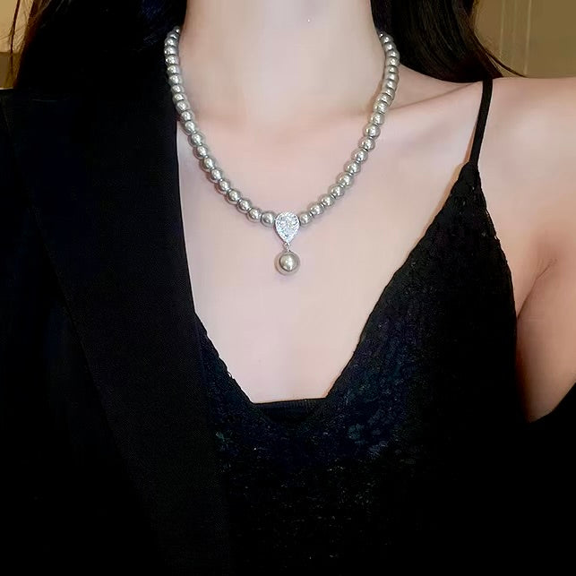 Pearl Wedding Jewelry - Pearl Bridal Necklace - More Colors