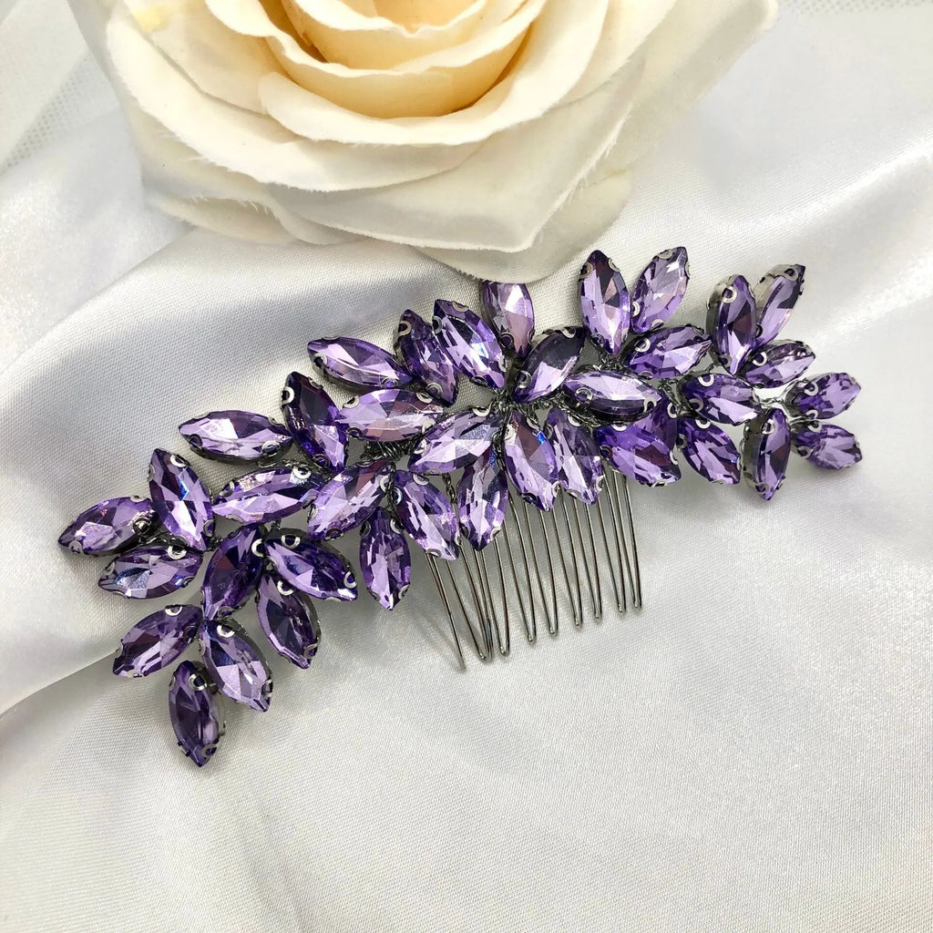Wedding Hair Accessories - Crystal Bridal Hair Comb - More Colors